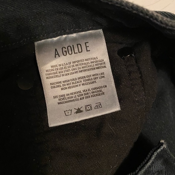 AGOLDE Riley new high rise straight jeans black - Picture 5 of 5